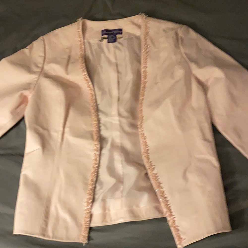 Pink Leather Jacket- 100% Leather